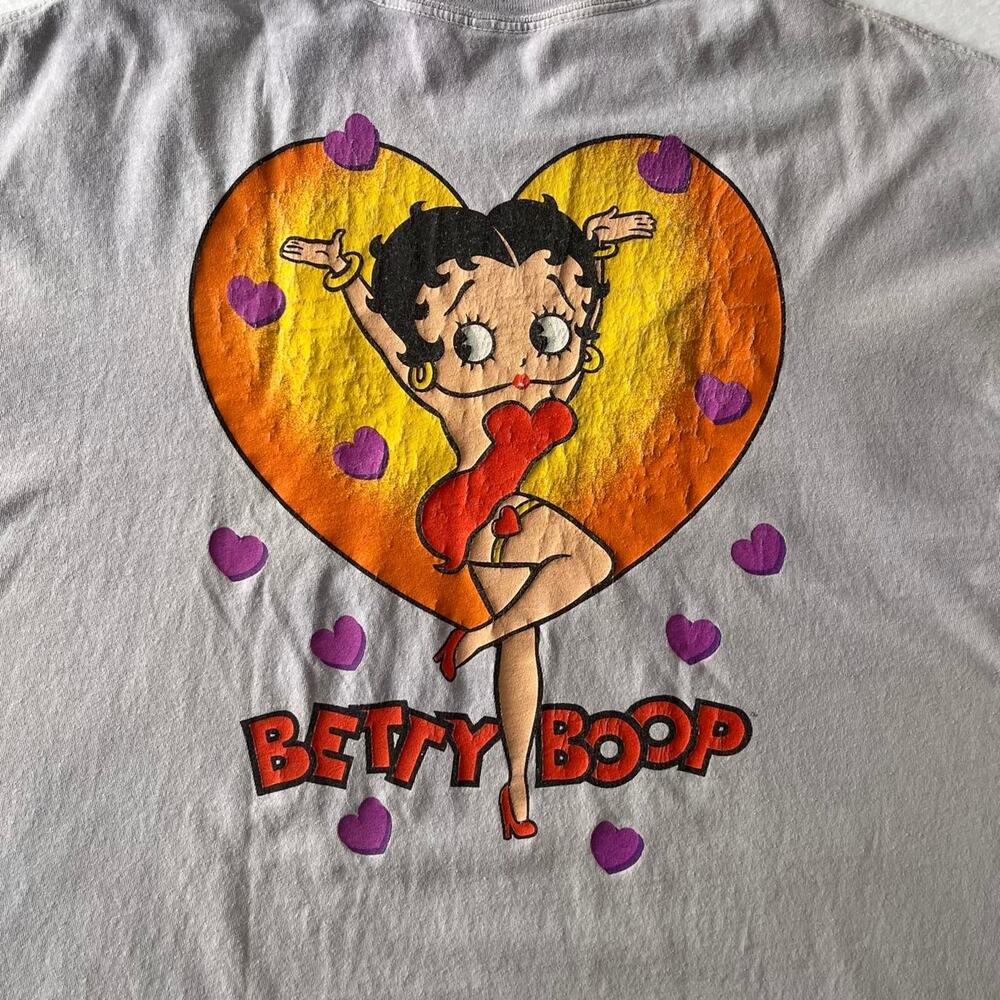 Betty boop cotton t shirt